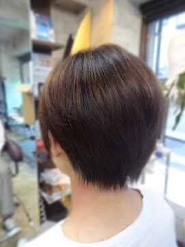 ヴァンテアン 巣鴨店 30代40代50代大人スタイルショートスタイル縮毛矯正ノンジアミン