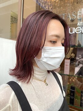 カッツ 元町店(CUT S) ベビーライツ×チェリーレッド