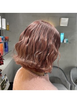 レックス 中野(rex) ピラミンゴカラー　ボブ