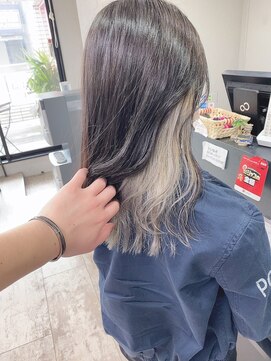 アジールヘア 所沢プロペ通り店(agir hair) シルバーズインナー10代20代30代