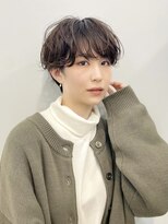 パープル 自由が丘(purple)&nbsp;小顔に見えるヘア/オリーブグレー／ココアベージュ[自由が丘]