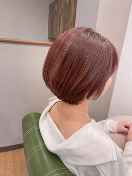 ジーン 高円寺(gene) ショートボブ【ハイライト /白髪ぼかし/ハイライト/ 高円寺】