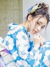 ヘアメイクサロンシャルメ(Hair Make Salon CHARMER) 浴衣にぴったり！お団子ヘアセット