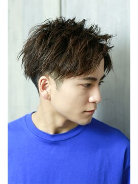 クリフ バイ リップス ヘアー(CLIF by LIPPS hair) かき上げ　ソフトツイスト　ツーブロック