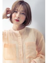 ブリング バイ スノードロップ 吉祥寺(BRING by Snowdrop)&nbsp;黒髪/グレーベージュ/レイヤーロング/前髪パーマ/吉祥寺