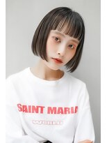 ギークス(GEEKS)&nbsp;【GEEKS渋谷】切りっぱなしボブ/デザインカラー/20代30代/春ヘア