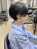 ハルキ ミナト ジャパン オオサカ(HARUKI MINATO japan OSAKA)&nbsp;30代40代50代小顔似合わせカットくびレイヤーエモージュ大人可愛