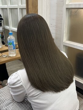 ナンバー アンフィール 渋谷(N° anfeel) オリーブベージュ×TOKIOトリートメント