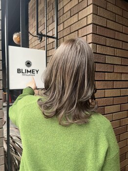 ブライミー(BLIMEY)の写真/今までどこでかけても上手くいかなかった方是非お任せ下さい☆抜け感と無造作感、小顔効果でオシャレ度UP☆