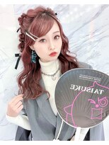 ルイ(LOUIS)&nbsp;【 LOUIS 】ピンクカラー&ライブヘアメ