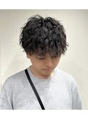 【縦落ちツイストスパイラルパーマ】