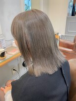 ネオリーブアイム 横浜西口店(Neolive aim)&nbsp;冬にオススメ1ブリーチくすみベージュ横浜【成田】