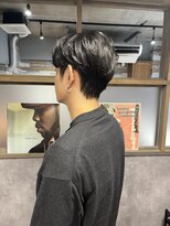 ナナシ(nanac)&nbsp;韓国風センターパート　ダウンパーマ