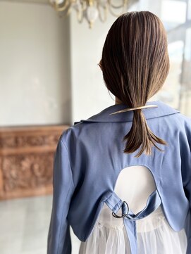 シーナ(scena) 顔まわりがかわいいシンプルアレンジ