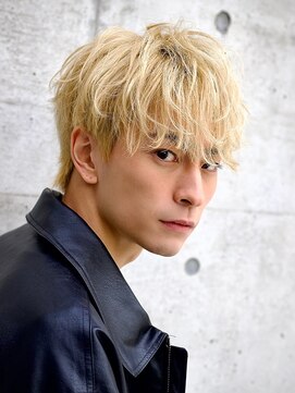 メンズフィール 心斎橋(MEN'S FEEL) 心斎橋　フェザーパーマ　サーフカール　スパイキーショート