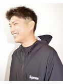 アップバングショート