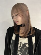 リノショアーズ 元町店(RINOSHORES) 透明感抜群♪ダブルカラーブリーチミルクティーベージュ