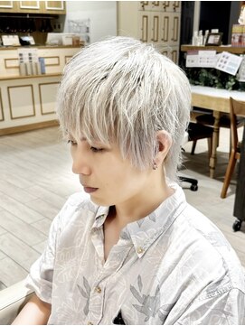 アルクバイネオリーブ 荻窪店(arc by neolive) ホワイトシルバー/ブリーチ