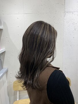 アジールヘア 北千住駅西口店(agir hair) コントラストハイライトカラーkitasenju