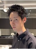 【坂本翔】スパイキーショート/ピンパーマ　柏/メンズ/パーマ