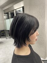 バディ 中野駅前店(BUDDY)&nbsp;レディースショートウルフ【中野美容室/新中野/東中野/ボブ】