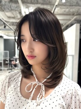 キートス(Kiitos) 【抜け感】前髪なしミディアムレイヤー