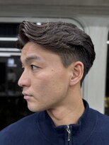 ニコ トウキョウ ロジック(nico TOKYO Logic) センターパート オールバック ビジネスヘア