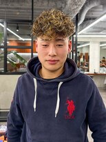 ニコ トウキョウ ロジック(nico TOKYO Logic)&nbsp;スキンフェードスパイキーショートパーマ短髪刈り上げ