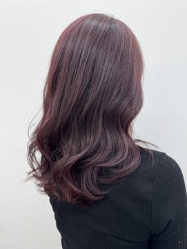 アニー 松戸(ANNI) ミディアムヘアチョコレートブラウン/チェリーレッド/松戸駅