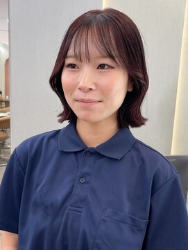 ロンド ブランシュ 錦糸町北口(Lond blanche) オリーブグレー/韓国レイヤーカット/マロンベージュ/ボブ/小顔