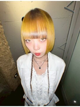 ハコ プラス(HACO+) 【Haco+】Rena_全頭ブリーチ_ダブルカラー