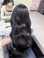 ソアバイリコヘアー(soar by LiCO Hair)&nbsp;オフブラック/ブリーチで落ちる黒髪/艶髪