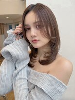 バイオレット 表参道店(Violet) ミディアムハイレイヤー/韓国前髪