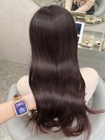 ラルム 新宿(LARME)&nbsp;『Rio』ピンクラベンダー/大人ガーリー/ブリーチなしカラー/新宿