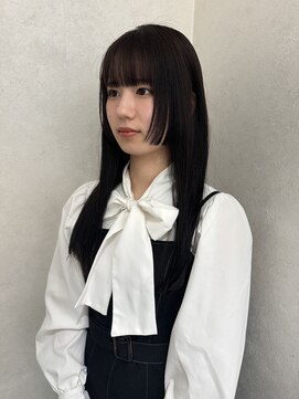 ノア(NOA by KENJE) ロングタイトストレート×姫カット【星野弘樹】