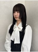 ロングタイトストレート×姫カット【星野弘樹】