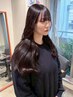 【カラーをしながら艶髪に】カット+髪質改善カラー+BYKARTE 3step TR
