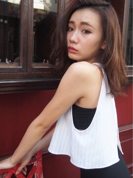 ソルトウォーター(SALT WATER) 外国人風ロイヤルアッシュ×ラフウェーブ