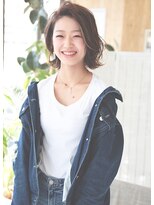 ルーミス バズヘアー(Loomis Buzzhair)&nbsp;かきあげバングボブ