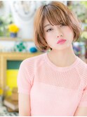 *EVE戸頭外国人風カラー☆くせ毛風耳かけショートb