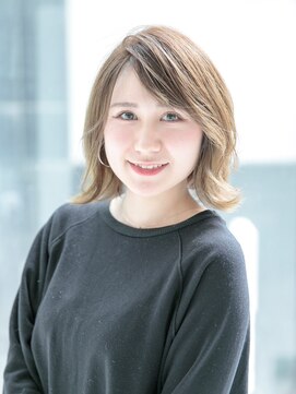 ルルディ バイ アフロディーテ銀座(luludi by APHRODITE) 黒髪/ボブルフ/ネビージュ/小顔/ワンレン/銀座