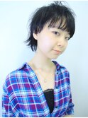 【morio池袋】可愛くて色気のあるウルフショート♪