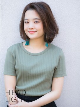 バンプ バイ ヘッドライト 用賀店(BUMP by HEADLIGHT) ナチュラルボブ×スモーキーベージュ