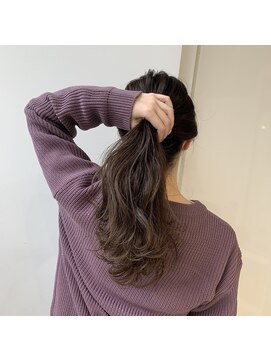 アミティー(amity) 【amity tae】うる艶ラベンダーベージュ＊ナチュラルハイライト