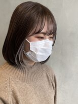 アリエッタ アザブ(ARIETTA AZABU)&nbsp;《デザインカラー  》インナーカラー　切りっぱなし　ミニボブ☆