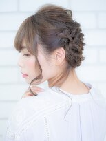 オーブ ヘアー ライブス 仙川店(AUBE HAIR RIVES)&nbsp;華やぐ＊おくれ毛アップスタイル