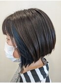 インナーカラー    ーディープシーブルーー