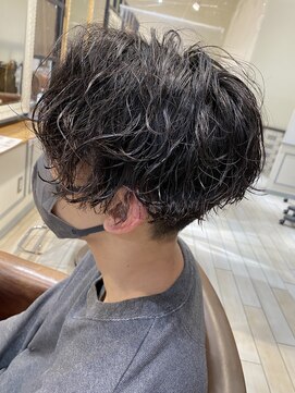 ネオリーブ ジューク 日吉店(Neolive JuQ) 前下がり波巻きスパイラルパーマ