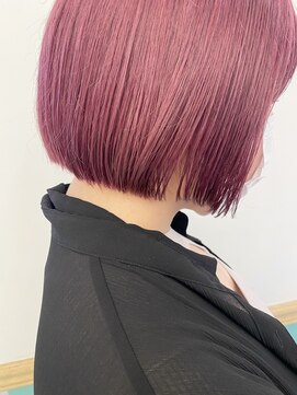 ゲーム 吉祥寺店(GAME) ダブルカラーピンクベージュカラーケアブリーチハイトーンカラー