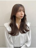 毛流れ作る韓国レイヤー くびれヘア【横浜】